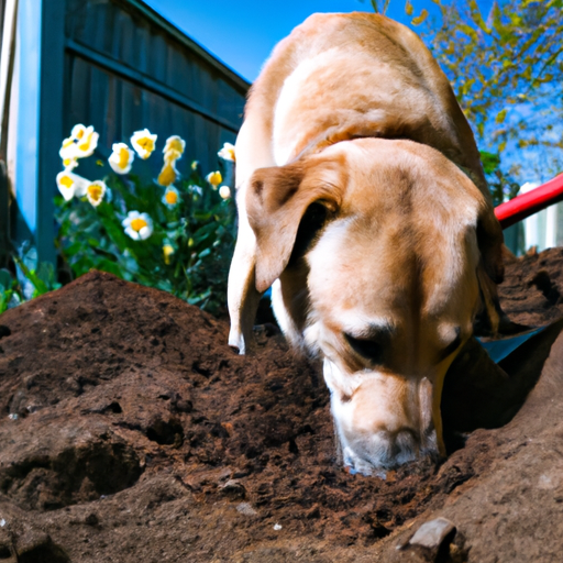 : Why do dogs dig holes?