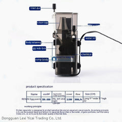 Fish Tank Protein Separator Seawater Device for fish eggs