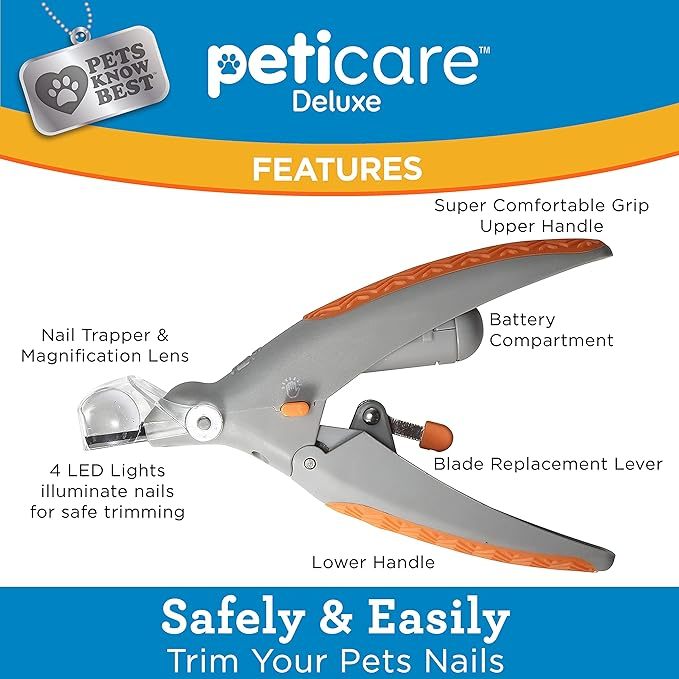 Pet Nail Clipper- Great For Trimming Cats & Dogs