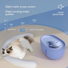 Dancing Whale Pet Water Dispenser