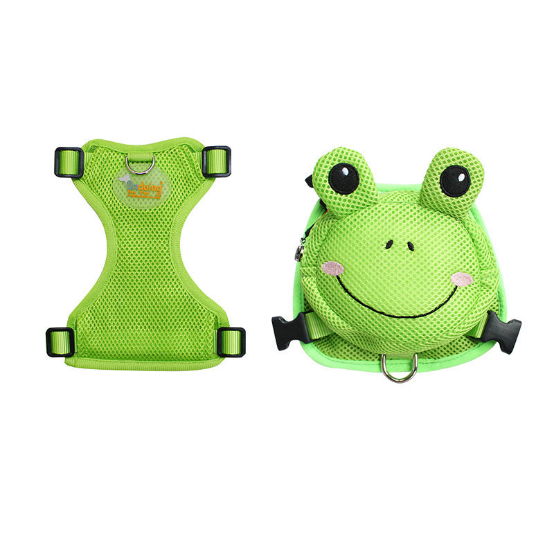 Pet vest chest strap