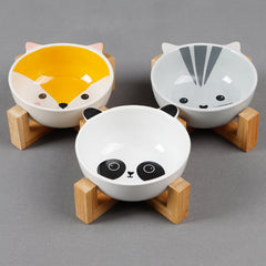 Pet food bowls