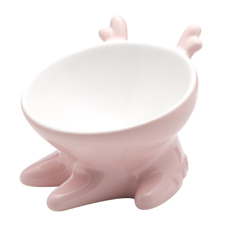 Ceramic pet bowl