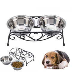 steel pet bowl