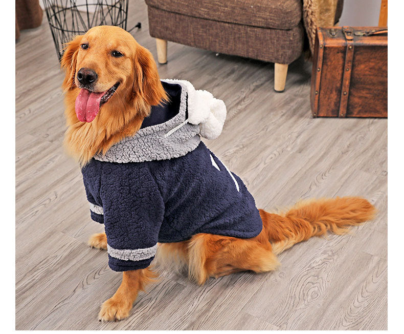 Large dog pet autumn winter coat