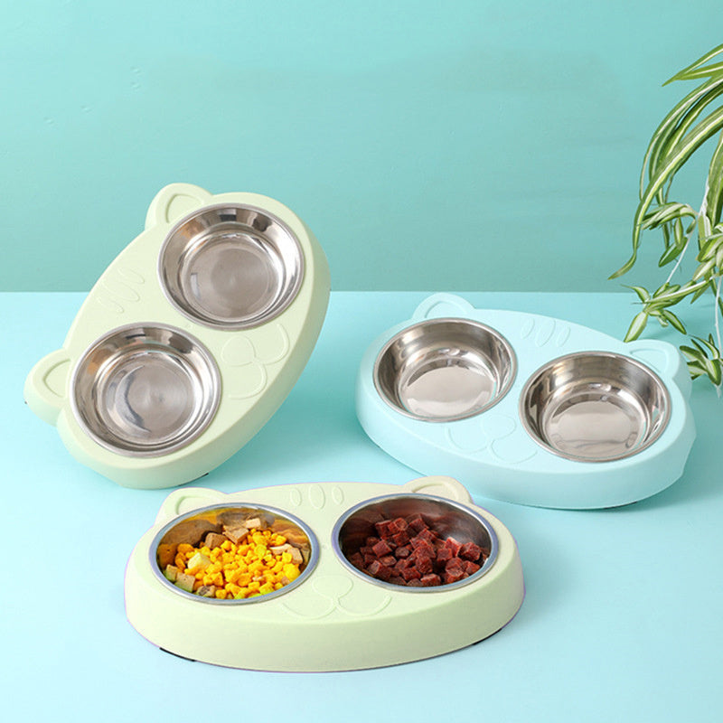 Pet Double Bowls