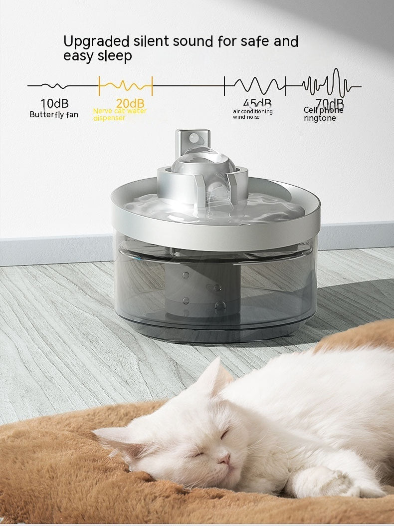 Water Fountain Wireless Induction Drink Fountain