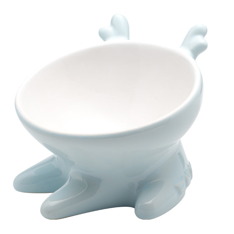 Ceramic pet bowl