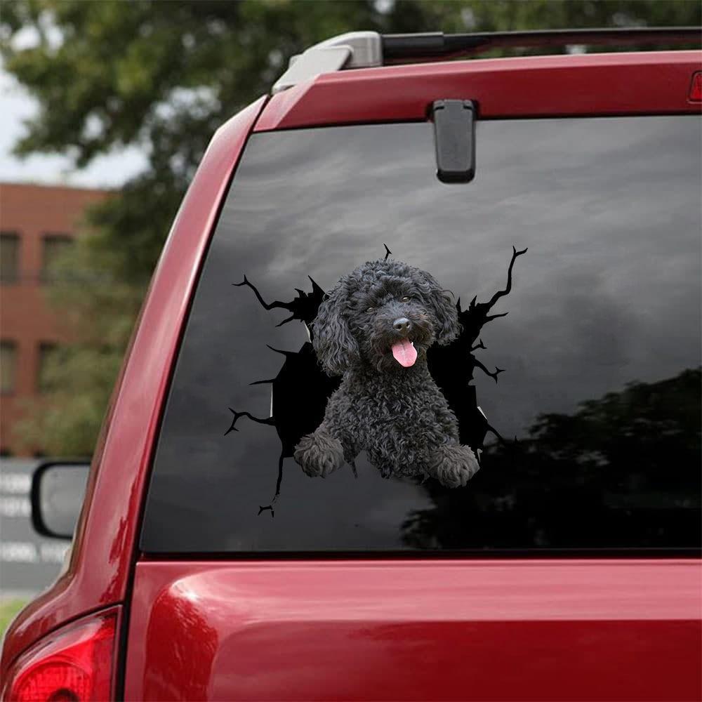 Animal Wall Stickers All Kinds Of Puppy Creative Hole Car Window Electrostatic