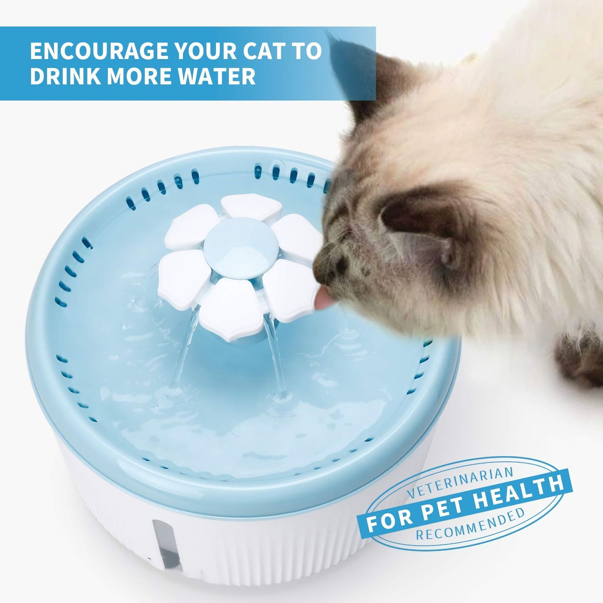 Pet Cat Drinking Fountain