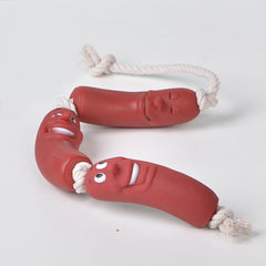 Sausage gnaws pet toys