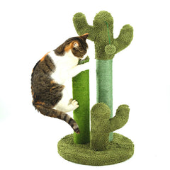 Cats Scratching Tree