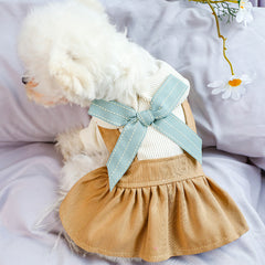 Bow tie dress for dogs