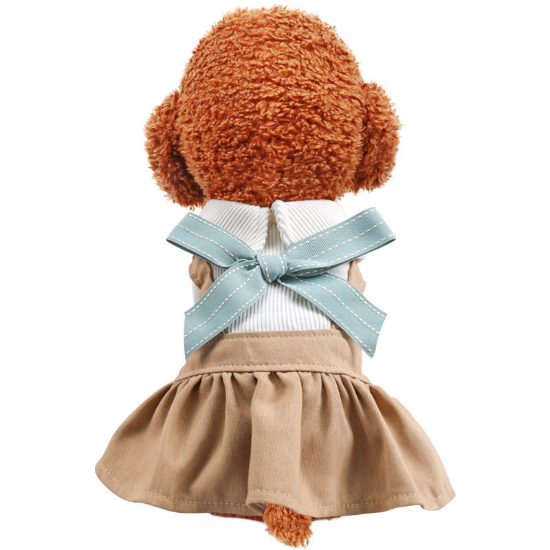 Bow tie dress for dogs