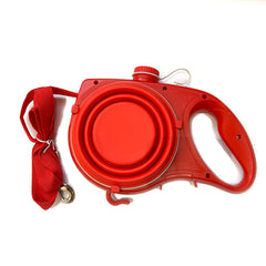 Pet Traction Rope With Water Bottle