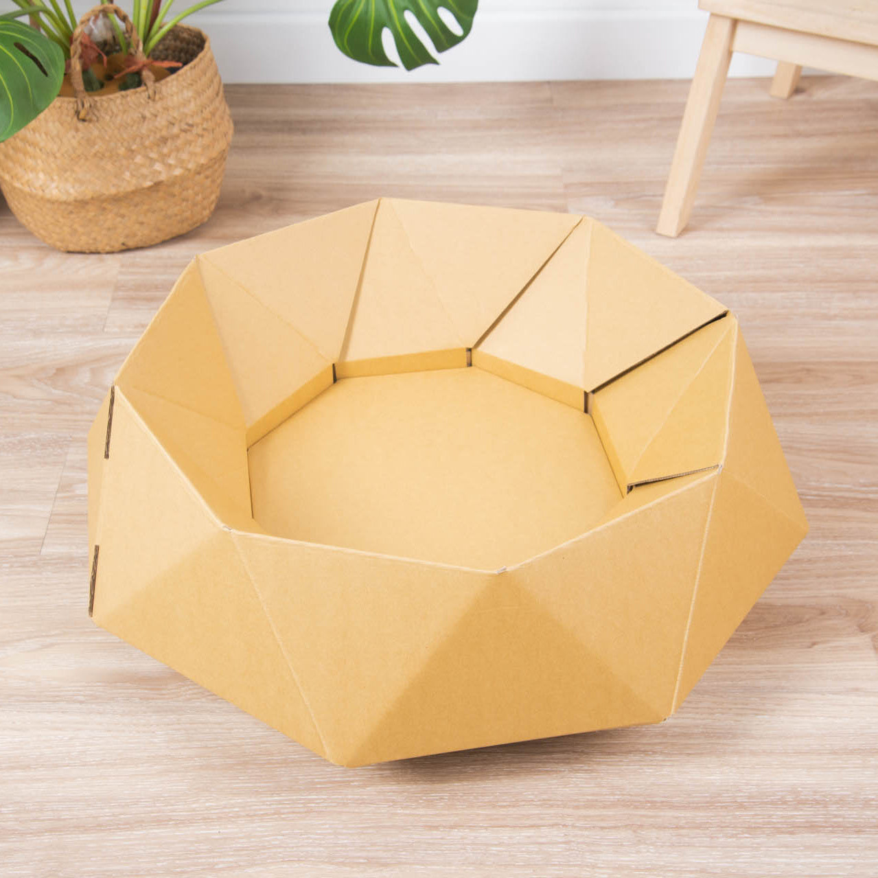 Origami Cat Scratching Board Nest