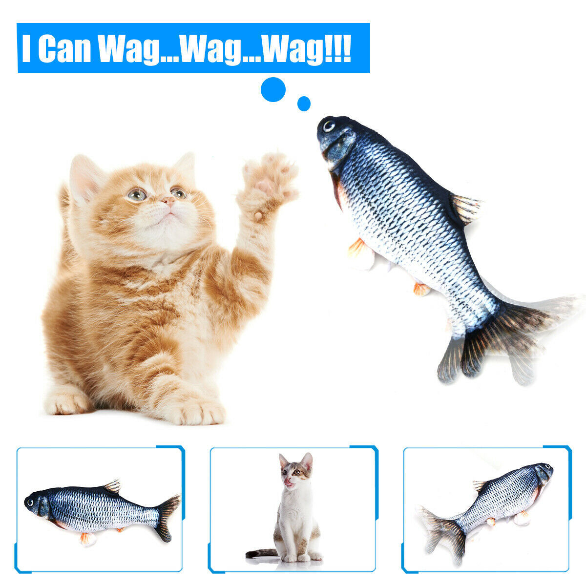 Electronic Fish Shape, Cat Toy-Free and fast shipping