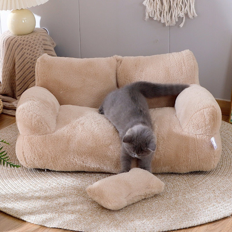 Purrfect Plush Nest