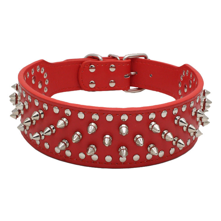 dog rivet collar