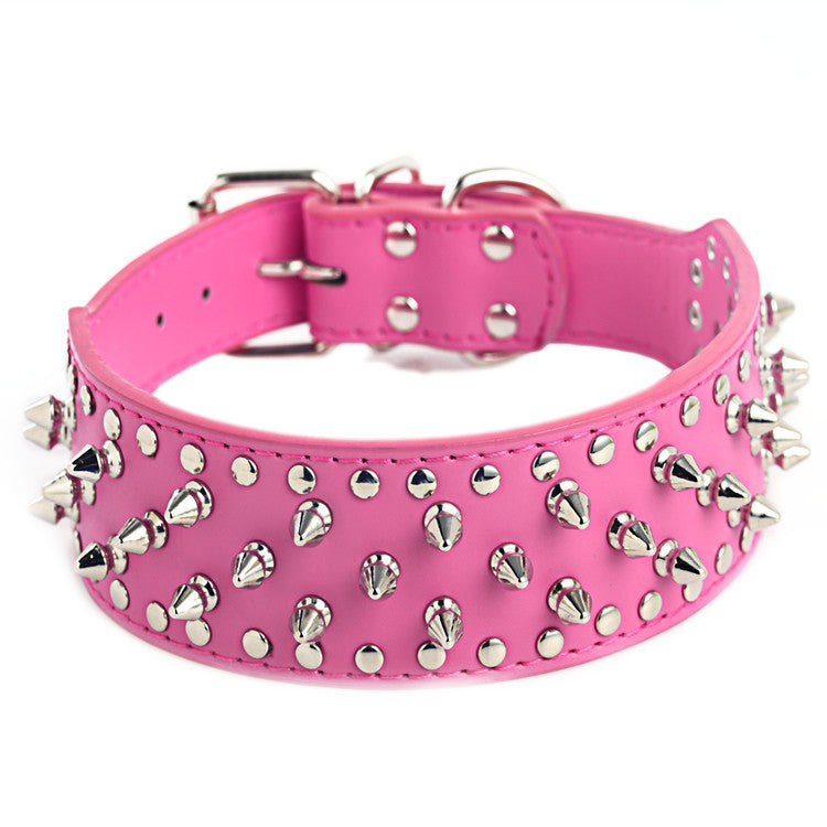 dog rivet collar