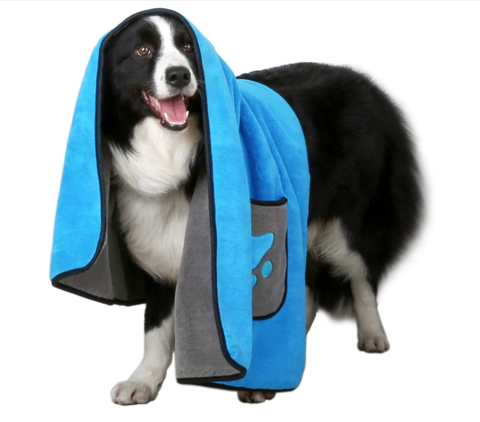 Pet bath towel