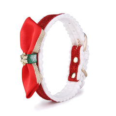 Christmas cat collar