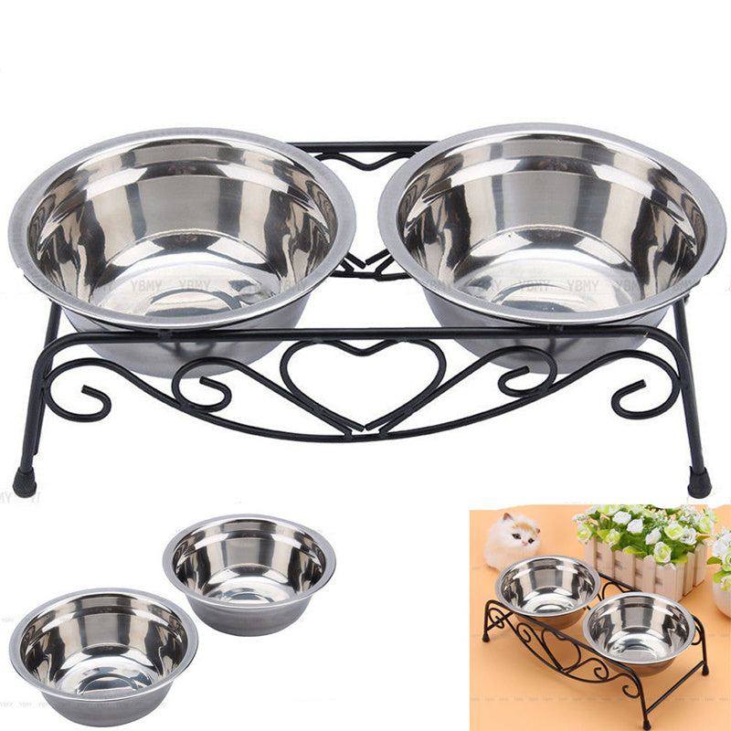 steel pet bowl