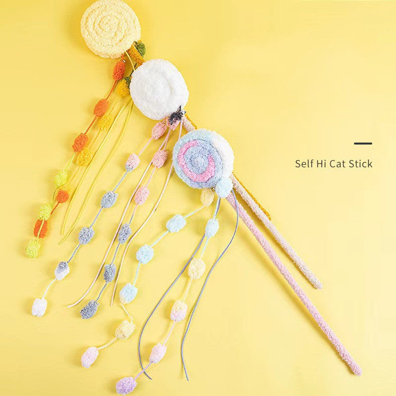 Lollipop Shape Cat Toy