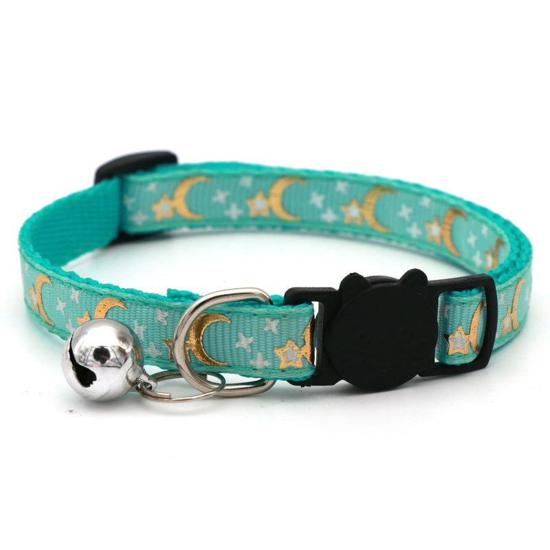 Pet Bronzing Moon Cat Dog Collar