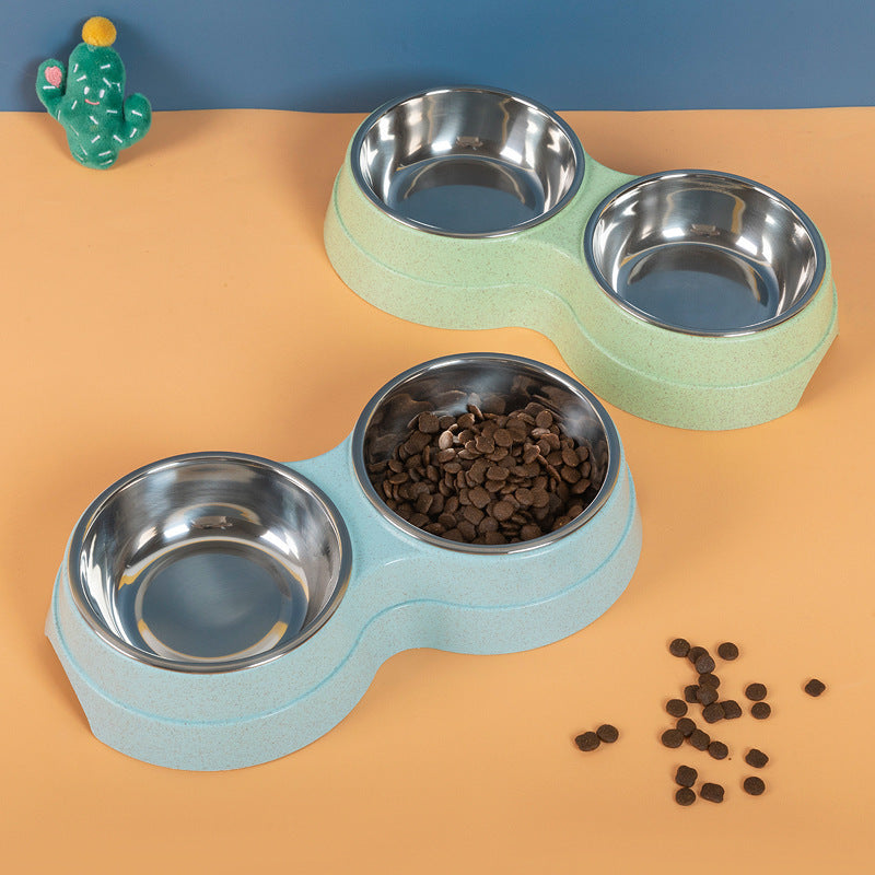 Double Pet Bowls