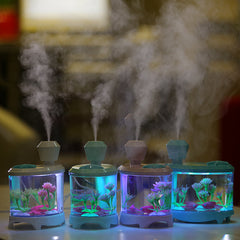 aquarium with a scent diffuser