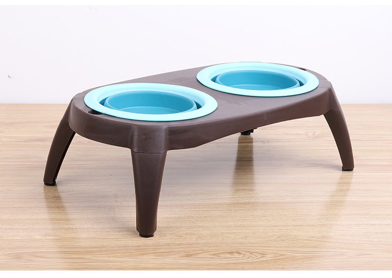 Folding pet bowl