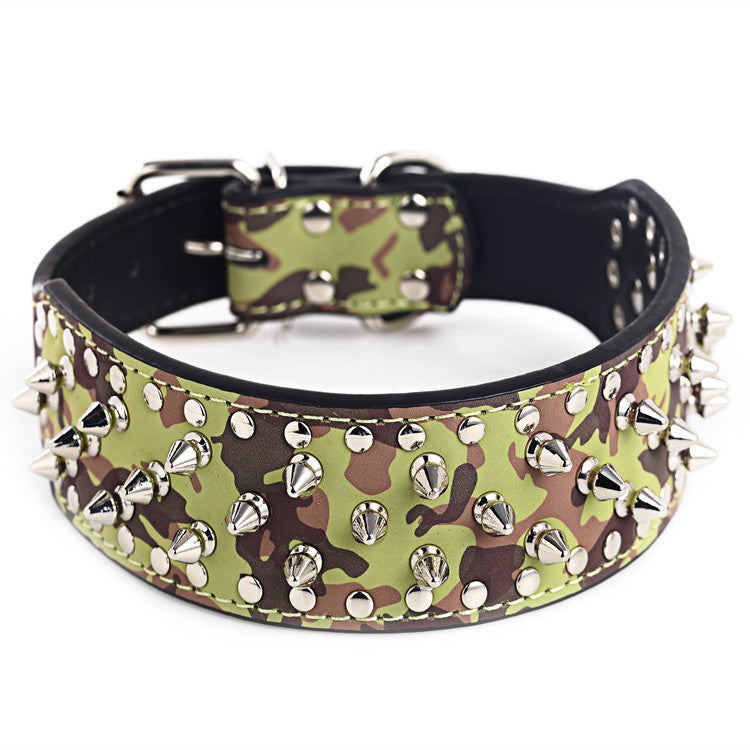 dog rivet collar