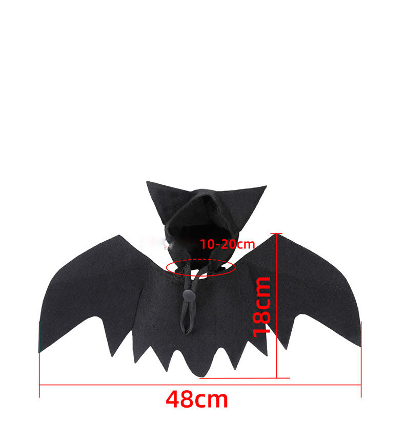 Halloween pet bat wings