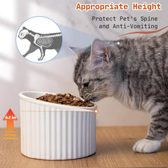 Pet food bowls