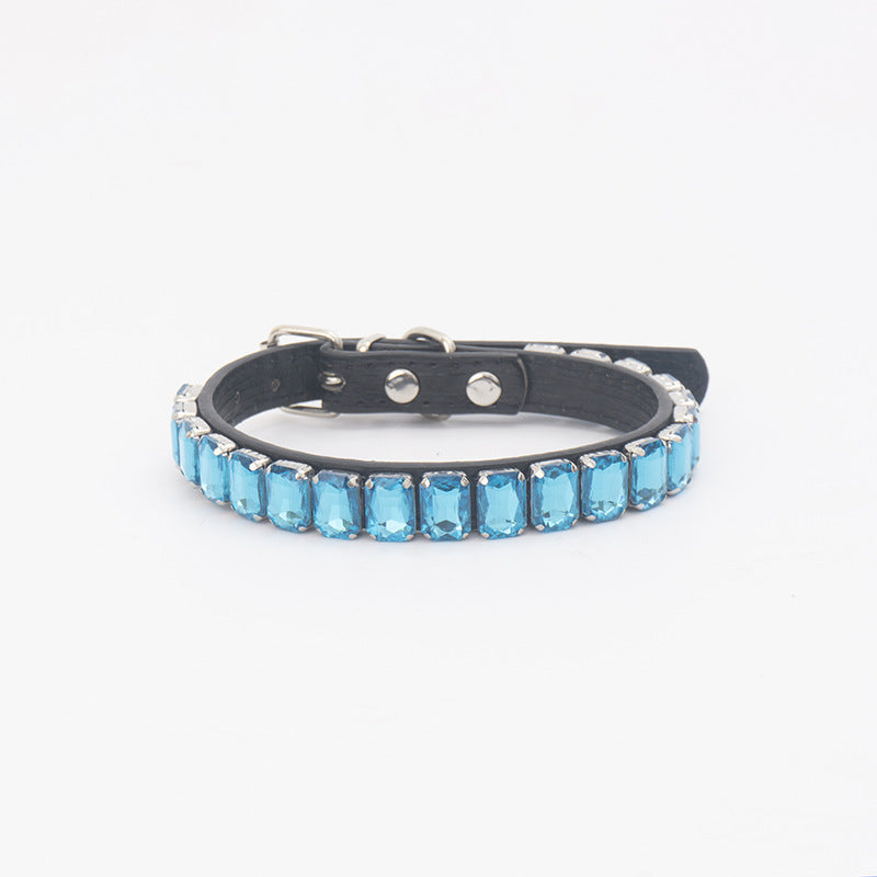 Diamond pet collar