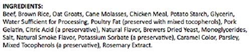 Chicken Soup For The Soul Pet Food Savory Snacks Dog Treats, Beef, 6 Ounce Bag | Soy, Corn & Wheat Free, No Artificial Flavors or Preservatives