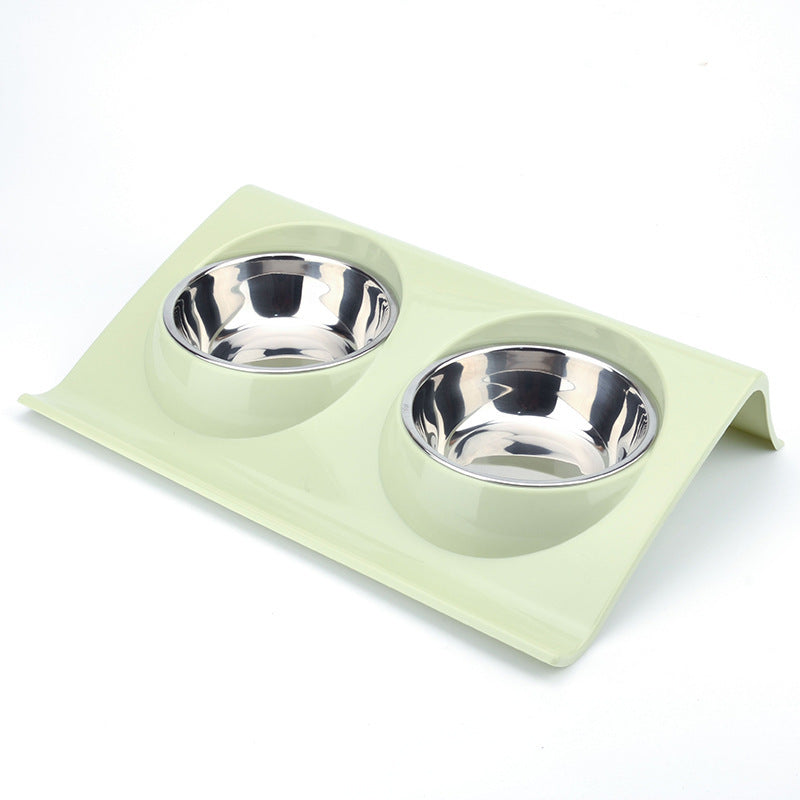 Stainless steel pet bowl