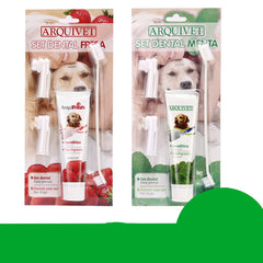 Pet toothbrush kit