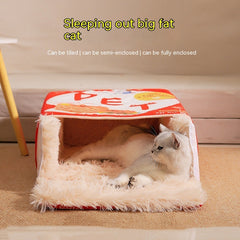 Box-shaped Cat Nest