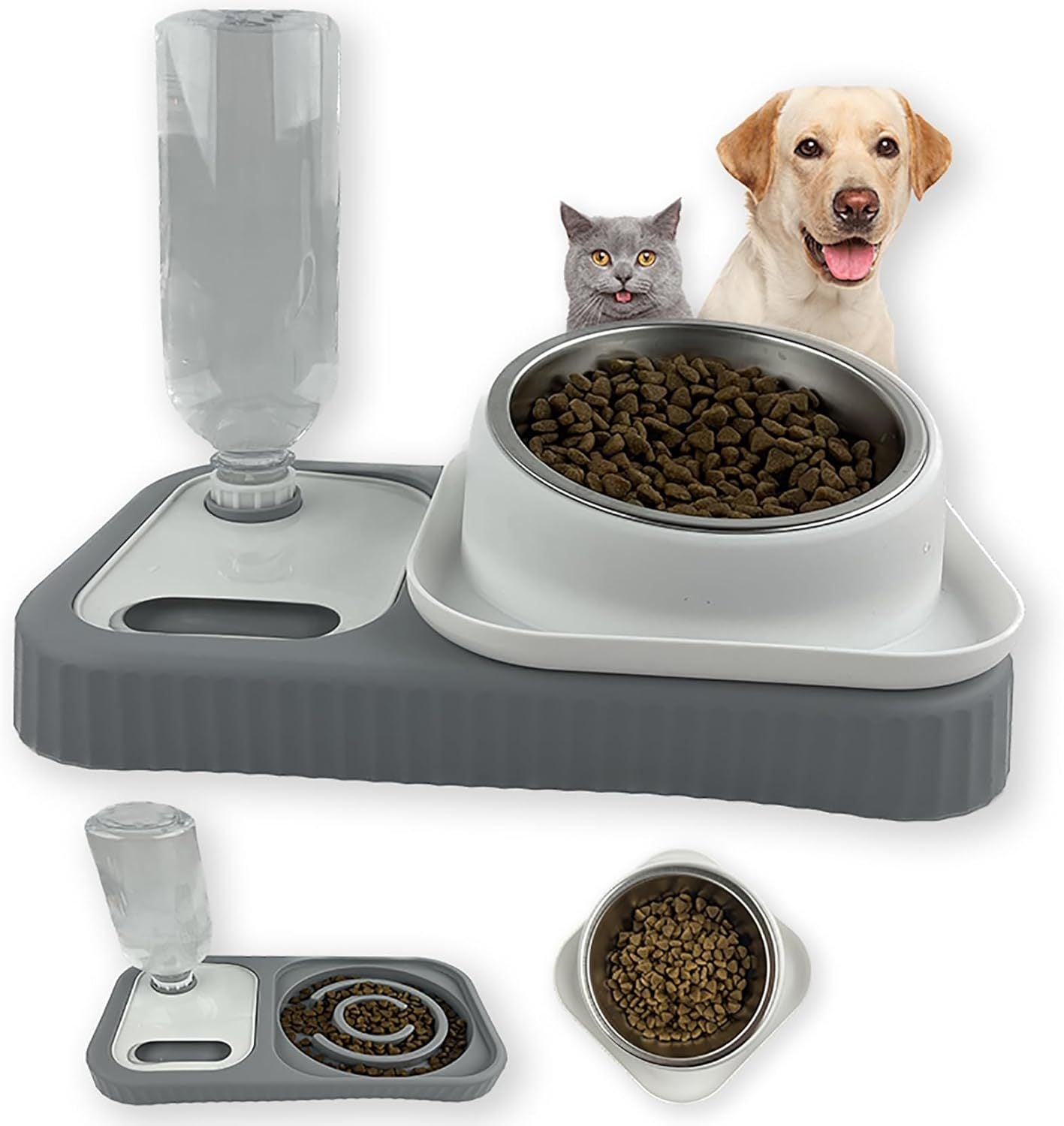 Pet food bowls