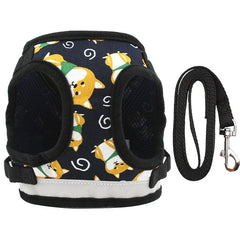 Pet vest traction rope