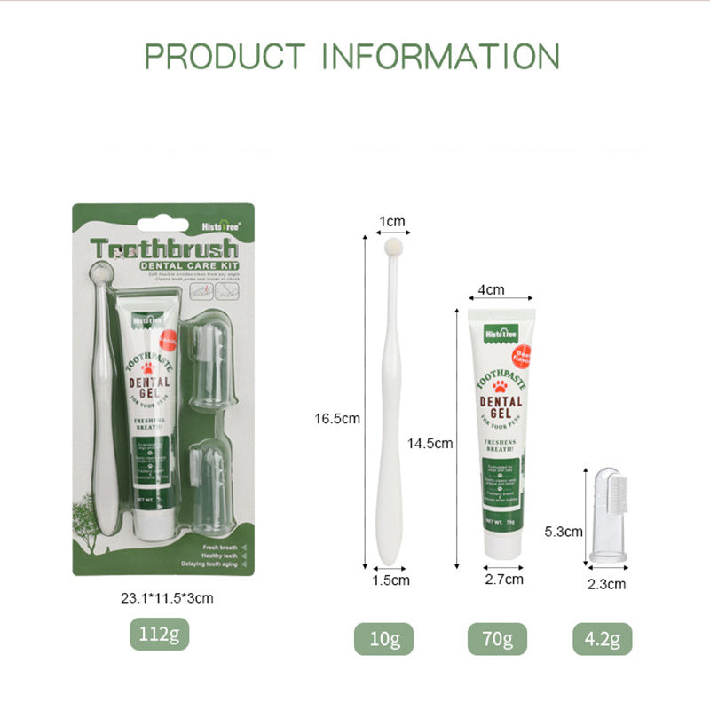 Oral Hygiene Kit For Cats And Dogs