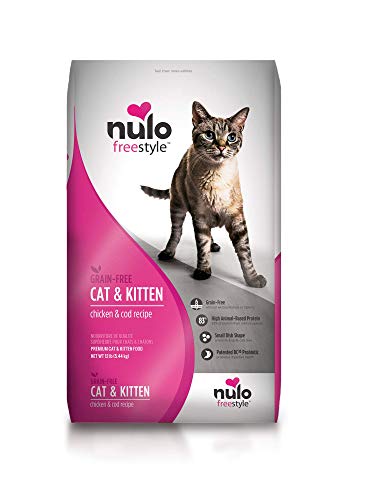 Nulo Adult & Kitten Grain Free Dry Cat Food With Bc30 Probiotic (Chicken, 12Lb Bag)