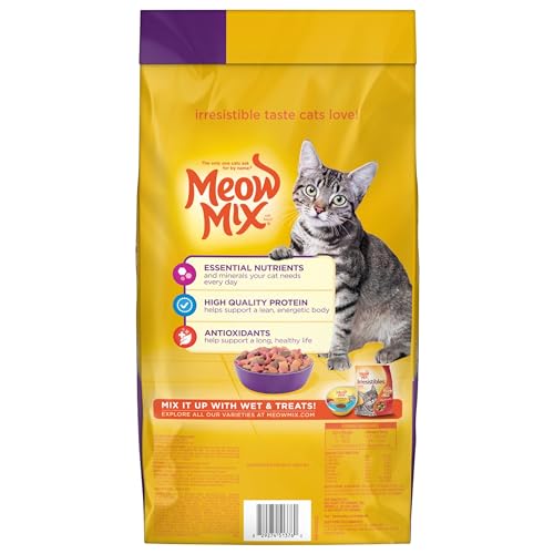 Meow Mix Original Choice Dry Cat Food, 6.3 Pound, Complete & Balanced Nutrition