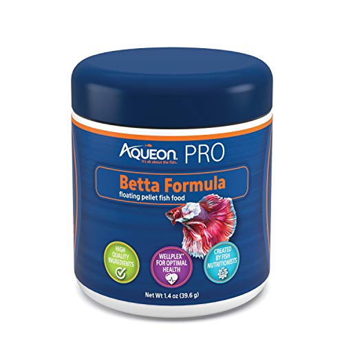 Aqueon PRO Pellet Fish Food Betta Formula 1.4 oz