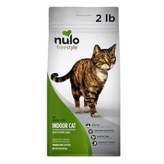 Nulo Freestyle Indoor Cat Food, Supports Weight Management, Premium Grain-Free Dry Small Bite Kibble, All Natural Animal Protein Recipe with BC30 Probiotic for Digestive Health Support