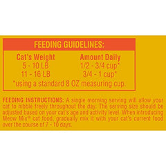 Meow Mix Indoor Health Dry Cat Food, 6.3 Pound Bag