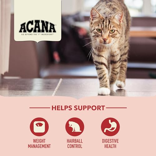 ACANA Indoor Entree Dry Cat Food, Free Run Chicken and Turkey Recipe, 4 lb