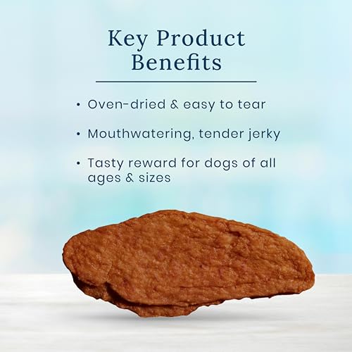 Blue Buffalo Nudges Jerky Bites Dog Treats, Made in the USA with Natural Ingredients, Bite-Sized Pieces, Chicken, 16-oz. Bag